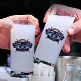 Hediyemen Kişiye Özel İsimli ve Tarihli Renkli İkili Rakı Bardağı Seti - 010 - Beyaz