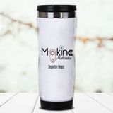 Hediyemen Makine Mühendislerine Hediye Kişiye Özel 0,4 lt Beyaz Termos
