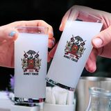 Hediyemen Renkli Spesial İsim Yazılı Hediyelik İkili Rakı Bardağı Seti - 010 - Beyaz