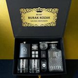 Hediyemen Signature Edition Premium Viski & Bardak Seti – Özel Tasarım Kutusunda - 1 Adet - 0 - Siyah