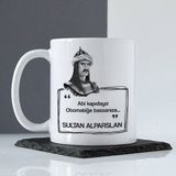 Hediyemen Sultan Alparslan Esprili Gümüş Kupa Bardak