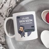 Hediyemen Wilhelm Roentgen Esprili Kahve Kupası - Beyaz - Gri