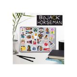 HEDİYENE BAK Bojack Horseman Seri 2 Sticker Paketi Bullet Journal Defter Çıkartma Ajanda Laptop Etiket