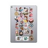 hediyenebak Esrarengiz Kasaba Seri 1 Sticker Seti | Laptop Ajanda PC Tablet Telefon Defter Etiket Bullet Journal