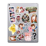 hediyenebak Gravity Falls Seri 4 Sticker Seti | Laptop Ajanda PC Tablet Telefon Defter Etiket Bullet Journal