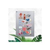 Hediyenebak Hediyene Bak Blue Vintage Retro Sticker Seti, Çıkartma, Ajanda Bujo Scrapbook Kolaj Etiket Bullet Journal
