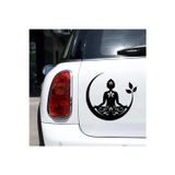 Hediyenebak Hediyene Bak Buda Çakra Araç, Araba, Oto, Motorsiklet, Kask, Laptop, Cam Sticker 18X17 Cm