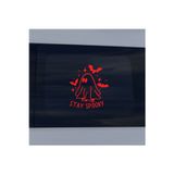 Hediyenebak Hediyene Bak Hayalet Araba, Motorsiklet, Kask, Laptop, Cam, Duvar Sticker 20X18 Cm