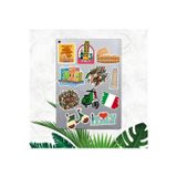 Hediyenebak Hediyene Bak İtalya Temalı Sticker Seti | Bullet Journal Sticker | Defter | Çıkartma | Scrapbook