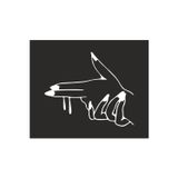 Hediyenebak Hediyene Bak Kadın Eli 30X25Cm Sticker Araba, Uyumlu Motorsiklet, Laptop, Cam Sticker