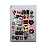 Hediyenebak Hediyene Bak Rock Metal Sticker Paketi Bullet Journal Defter Çıkartma Ajanda Laptop Etiket
