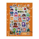 Hediyeni Al Stardew Valley Sticker Seti | Laptop Ajanda Notebook Tablet Telefon Defter Etiket Bullet Journal