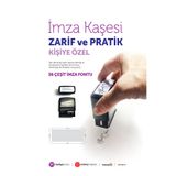 HEDİYENOMİ MühürMarket > İmza Kaşesi, İmza Fontu ile Kaşe - İsme Özel Zarif ve Pratik - Sırdaş 911 - 16x41 mm