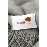 Hediyenza Pembe Balerin Pamuklu 30x45 cm Yastık Kılıfı