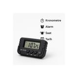 hediyeofisi Dijital Kronometreli Masa Saati – Pomodoro Öğrenci Saati, Alarm, Tarih ve Saat Fonksiyonlu