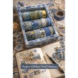 hediyeofisi Hediye Ofisi Van Gogh Temalı Washi Bant Seti 24 Adet | Dekoratif Planlayıcı & Scrapbook Bandı