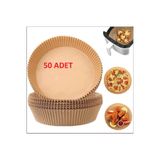 hediyeofisi Philips Airfryer Xiaomi Uyumlu Hava Firitözü Yağsız Fritöz Pişirme Kağıdı 50'li