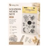 hediyeofisi Şeffaf Silikon Scrapbook Mühür Seti 1 Adet-AĞAÇ DALLARI