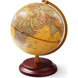 Hediyesahibi Dekoratif Işıklı Masa Üstü Dünya Küre 31*23 cm - Sarı