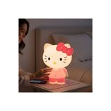 hediyesahibi Hello Kitty LED Gece Lambası Şarjlı Silikon Dokunmatik Masa Lambası Çocuk Odası İçin