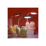 hediyesahibi Masa Üstü Salyangoz Tasarımlı Kalemlik Led Lamba 22cm*11cm