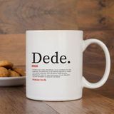 Hediyesec Lügatçe Dede Isme Özel Kupa