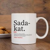 Hediyesec Lügatçe Sadakat Isme Özel Kupa