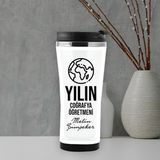 Hediyesec Yılın Coğrafya Öğretmeni Isme Özel Termos Mug