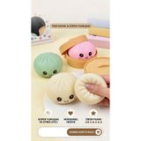 HEDİYEVİM Squishy Dumpling Sürpriz Renk Çin Mantısı