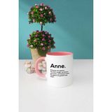 Hedizu Anneler Günü Hediyesi Anne Pembe Kupa