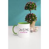Hedizu Anneler Günü Hediyesi Mom Yeşil Kupa