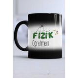 Hedizu Fizik Öğretmeni Kupa Bardak Sihirli - Siyah