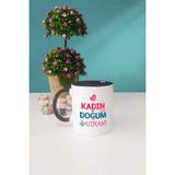 Hedizu Kadın Doğum Uzmanı Hediye Siyah Kupa