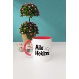 Hedizu Kırmızı Aile Hekimi Doktora Hediye Kupa Bardak