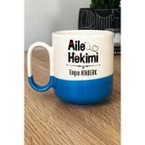 Hedizu Kişiye Özel Aile Hekimi Doktor Pro Kupa Bardak Mavi Tıp Bayramı Hediyesi