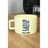 Hedizu Kişiye Özel Canım Babam Pastel Fincan Sarı Babalar Günü Doğum Günü Hediyesi