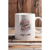 Hedizu Kişiye Özel I Love You Mom Kupa Bardak Beyaz Anneler Günü Hediyesi
