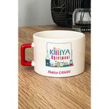 Hedizu Kişiye Özel Kimya Öğretmeni -2- Lüks Fincan Kırmızı Öğretmenler Günü Hediyesi