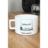 Hedizu Kişiye Özel Laborant Lüks Fincan Beyaz Tıp Bayramı Hediyeleri