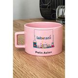 Hedizu Kişiye Özel Laborant Pastel Fincan Pembe Tıp Bayramı Hediyeleri