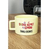 Hedizu Kişiye Özel Sosyal Hizmet Uzmanı Pastel Fincan Sarı