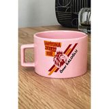 Hedizu Kişiye Özel Taraftar Sarı Kırmızı Pastel Fincan Pembe Babaya Abiye Arkadaşa Hediye