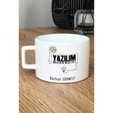Hedizu Kişiye Özel Yazılım Mühendisi Lüks Fincan Beyaz Mühendisler Günü Hediyesi