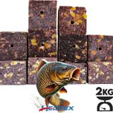 Hedyex 2Kg Sazan Kuspesi Delikli Kup Cilekli Misir Kuspesi Kare