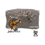 Hedyex 2Kg Sazan Tozu Yüksek Proteinli Özel Katkılı Sazan Alabalık Avı Toz Yem