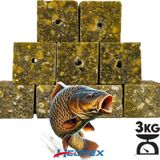 Hedyex 3Kg Sazan Kuspesi Delikli Kup Misir Kuspesi Kare