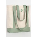 Heep Mint Yeşili Cepli Kanvas Tote Çanta