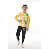 Hees Kids Erkek Çocuk Eşofman Takım - Sarı - Siyah - 9 - 10 Yaş