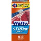 Hefty Tekrar Kullanılabilir Buzdolabı Poşeti 20,3x5x14,4cm (35 Adet)