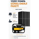 Hegel 6 Panelli Yüzelsel Pompa Güneş Enerji Paketi